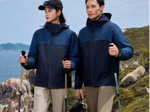 MJ29555横拼摇粒绒三合一冲锋衣