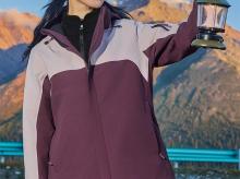 MJ79819 热封拼接色休闲三合一冲锋衣 摇粒绒内胆