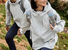 MJ D30防静电连帽软壳冲锋衣