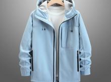 MJ2406K连帽软克外套