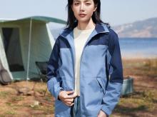 MJ6607拼色单层风衣