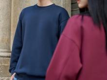 MJ-Autunm9881  400克五明治液态棉潮牌落肩卫衣AB