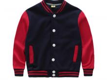 MJ801-400G超柔水貂绒儿童棒球衫