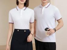 MJ6698  220克桑蚕丝间色翻领短袖POLO