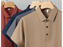 主推款MJ8081华夫格翻领POLO