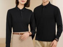 MJ9901二级领长袖POLO水柔珠地棉