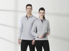 C402珠地棉长袖POLO