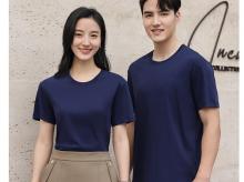 主推款MJ1901#60支丝光液氨棉短袖T