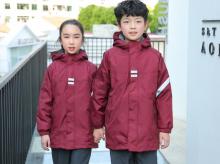 MJ-1017款中小学生两件套可拆缷冲锋衣