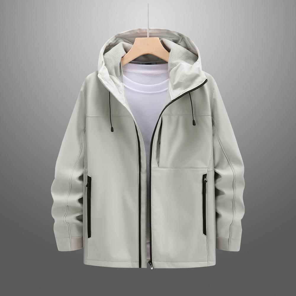 MJ2406K连帽软壳秋冬季外套