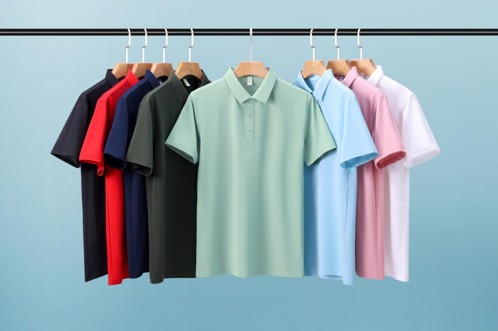 翻领T恤衫 商务工作服定制