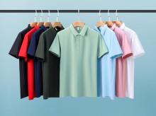 翻领T恤衫 商务工作服定制